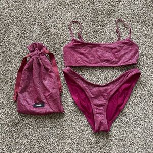 triangl bikini swimsuit